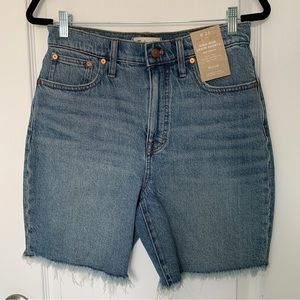 Madewell High-Rise Denim Shorts